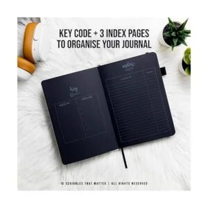 Scribbles That Matter Cuaderno de diario de puntos con_3