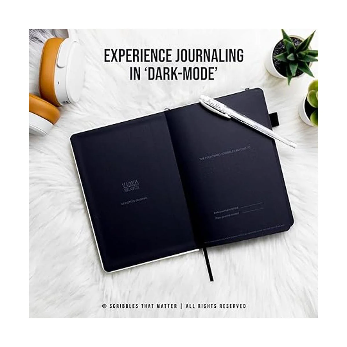 Scribbles That Matter Cuaderno de diario de puntos con_2