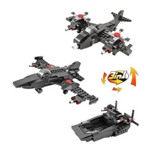 Juegos de construcción de avión de combate 3 en 1 kit de_2