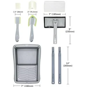 ROLLINGDOG Juego de 9 almohadillas de pintura ajustables_2