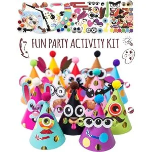 Kit de actividades de cumpleaños de 24 piezas con_1