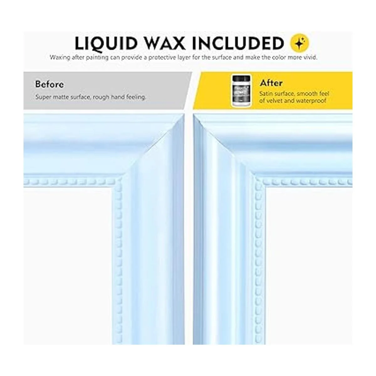 Magicfly Juego de 15 piezas de pintura para muebles de_6