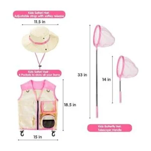 INNOCHEER Explorer Kit y kit de atrapainsectos para niños_3