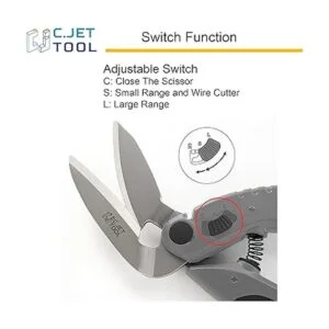 C.JET TOOL Tijeras resistentes de 10 pulgadas tijeras_4
