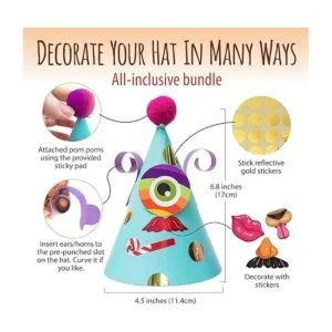 Kit de actividades de cumpleaños de 24 piezas con_2