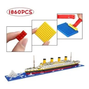 HYG Toys Titanic Juego de bloques de construcción de_3