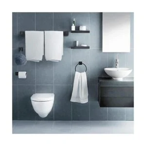 DEGULAS Juego de accesorios de baño de 4 piezas juego de_7