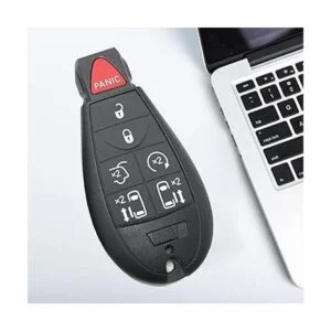 Llavero de 7 botones compatible con Chrysler Town and_4