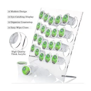 CartAndCard Soporte acrílico para tazas K para mostrador_3