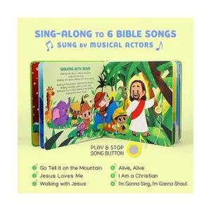 Hello 2 Kids Jesus Loves Me Libro de sonidos Juguete_3