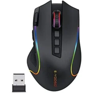 EYOOSO X11 Ratón inalámbrico para juegos retroiluminado_1
