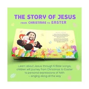 Hello 2 Kids Jesus Loves Me Libro de sonidos Juguete_2