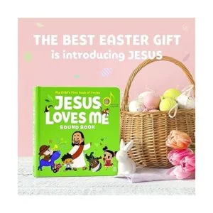 Hello 2 Kids Jesus Loves Me Libro de sonidos Juguete_4