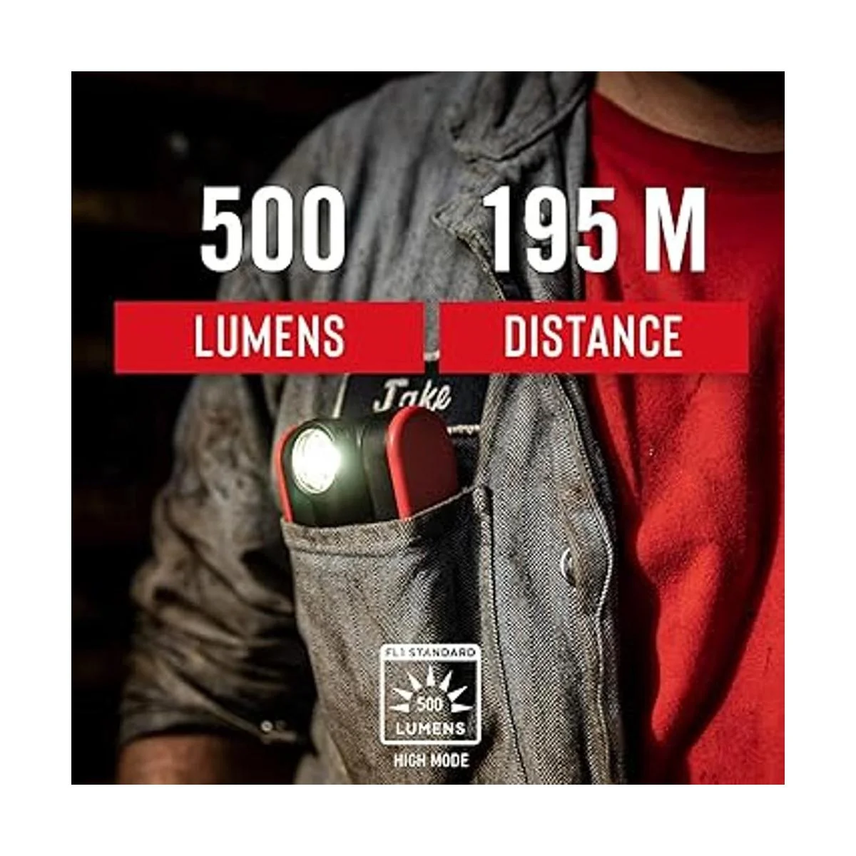 Coast PM200 Luz de trabajo LED alcalinadoble potencia de_4