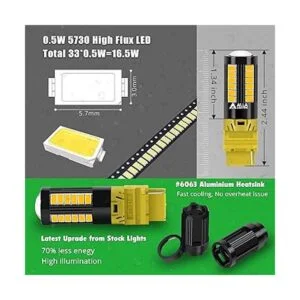 Alla Lighting WTY21W Bombillas LED superbrillantes_4