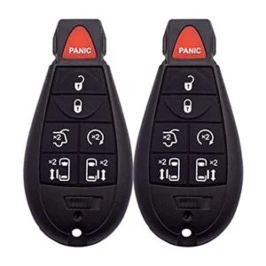Llavero de 7 botones compatible con Chrysler Town and_1