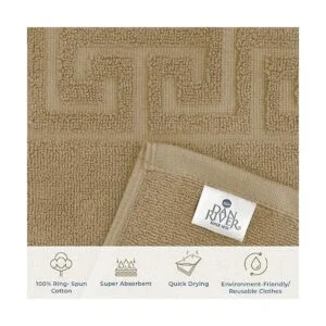 DAN RIVER Tapetes de baño 100 algodón tapete de baño_3