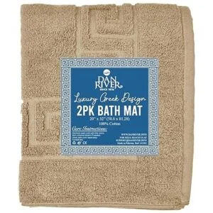 DAN RIVER Tapetes de baño 100 algodón tapete de baño_4