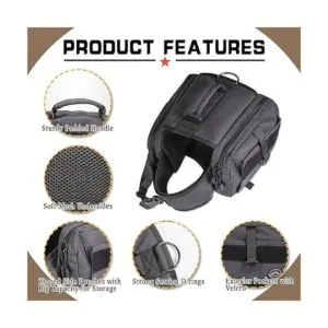 Himal Outdoors Dog Backpack Dog Hiking Backpack Hound_4