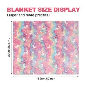 Manta que brilla en la oscuridad regalos de unicornios_6