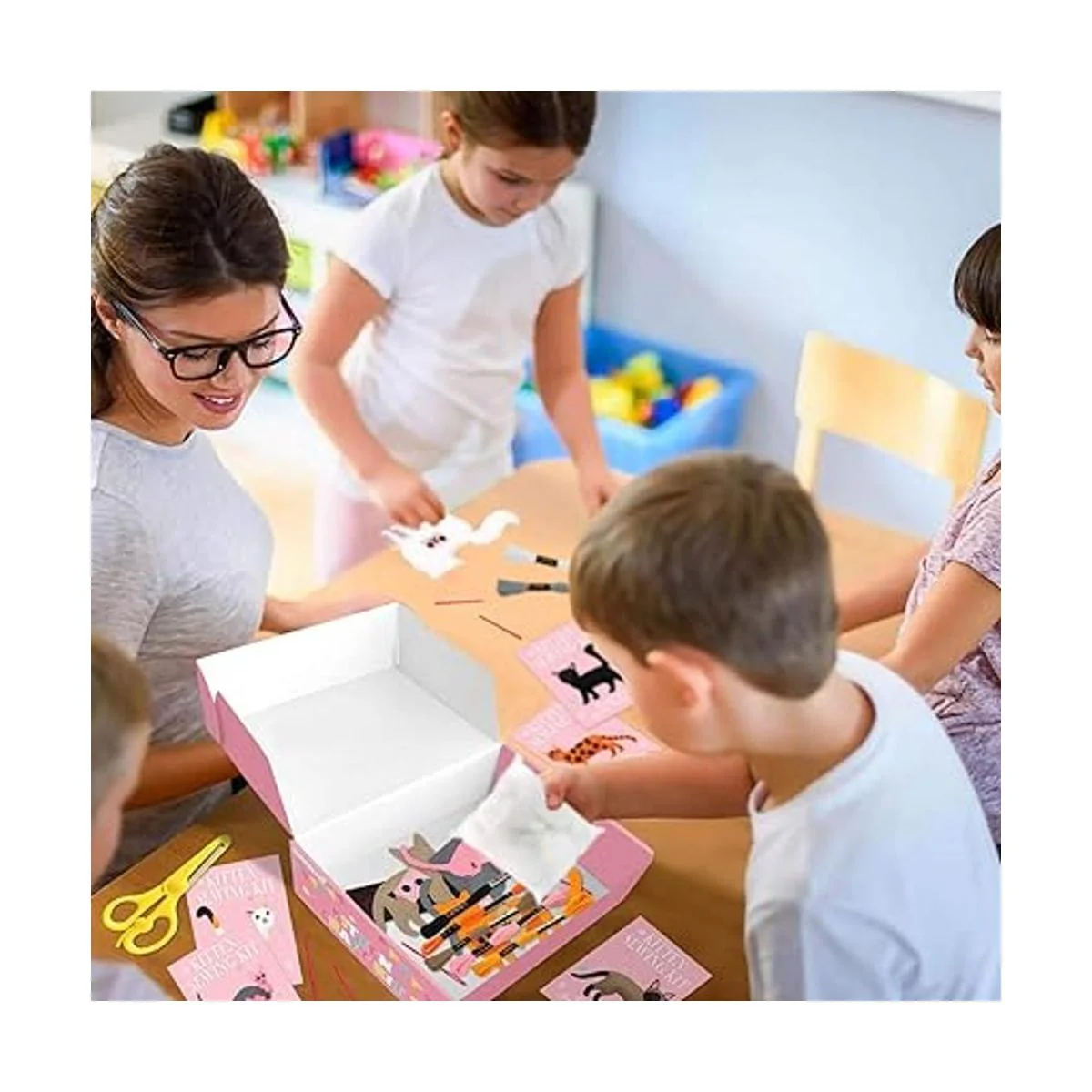 CiyvoLyeen Kit de manualidades de gatitos para niños_5