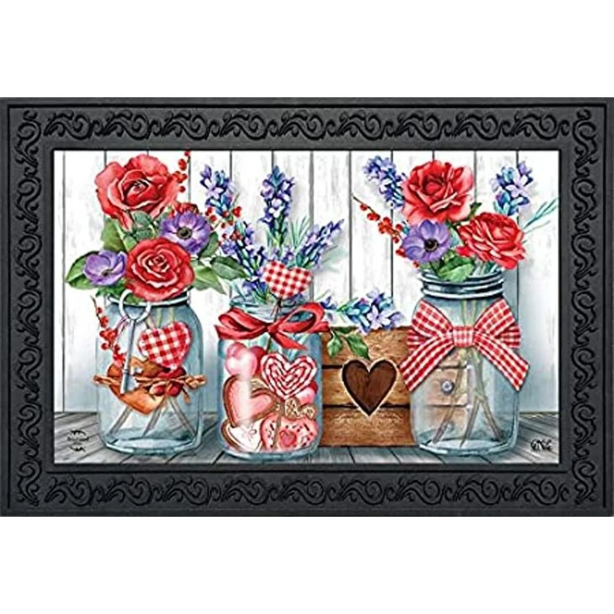 Briarwood Lane Felpudo para el día de San Valentín para_1