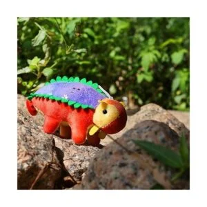 Juego de peluche de dinosaurio paquete de 16 mini_4