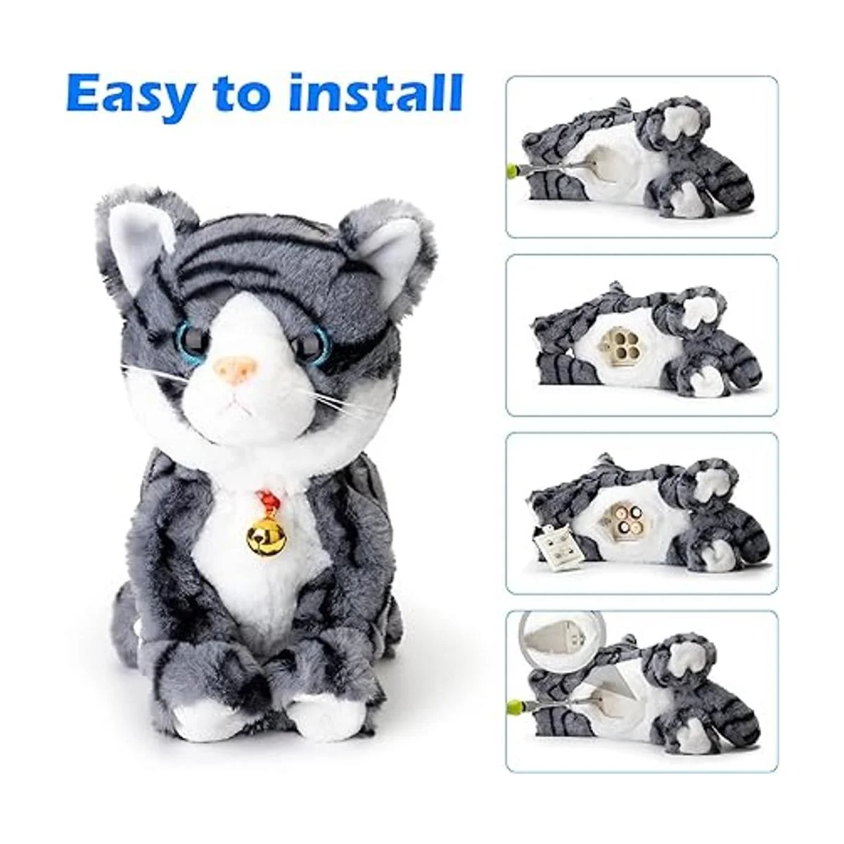 Juguete electrónico interactivo de peluche Actualización_4