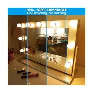 TORCHSTAR G25 Bombillas LED regulables y redondas_2