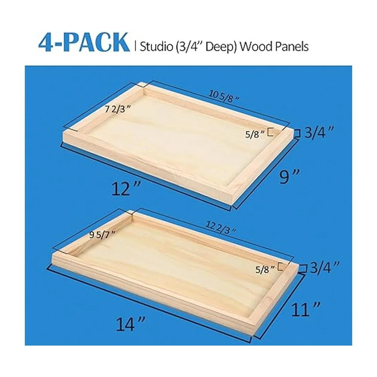 Kit de paneles de lienzo de madera de abedul sin acabar_4