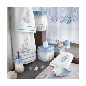 Avanti Linens Abstract Coastal Collection cubierta de_3