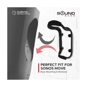 Mover Soporte de pared para altavoces resistente a la_2