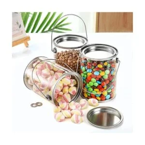 Hedume Paquete de 9 recipientes de pintura transparentes_5