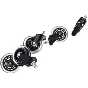 Office Factor Ruedas para silla de oficina juego de 5_7
