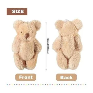 32 piezas de mini oso de peluche pequeño oso pequeño oso_2