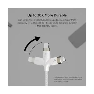 Belkin BoostCharge Pro Flex Cable USB trenzado tipo A a_4