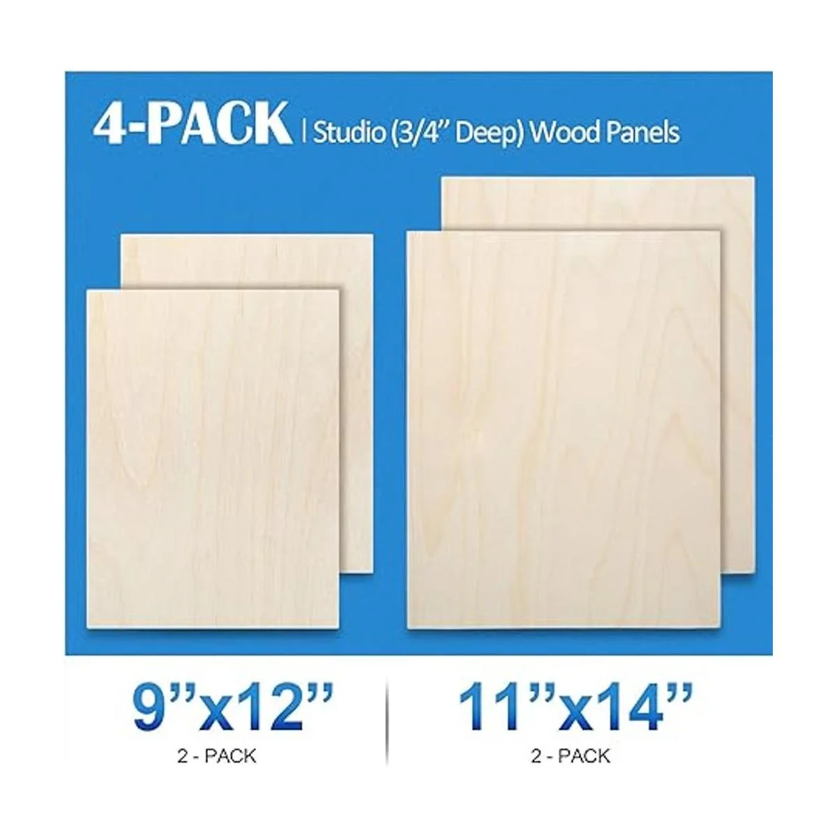 Kit de paneles de lienzo de madera de abedul sin acabar_3