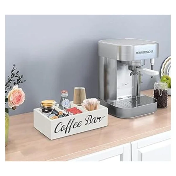Organizador de estación de café de madera organizador de_6