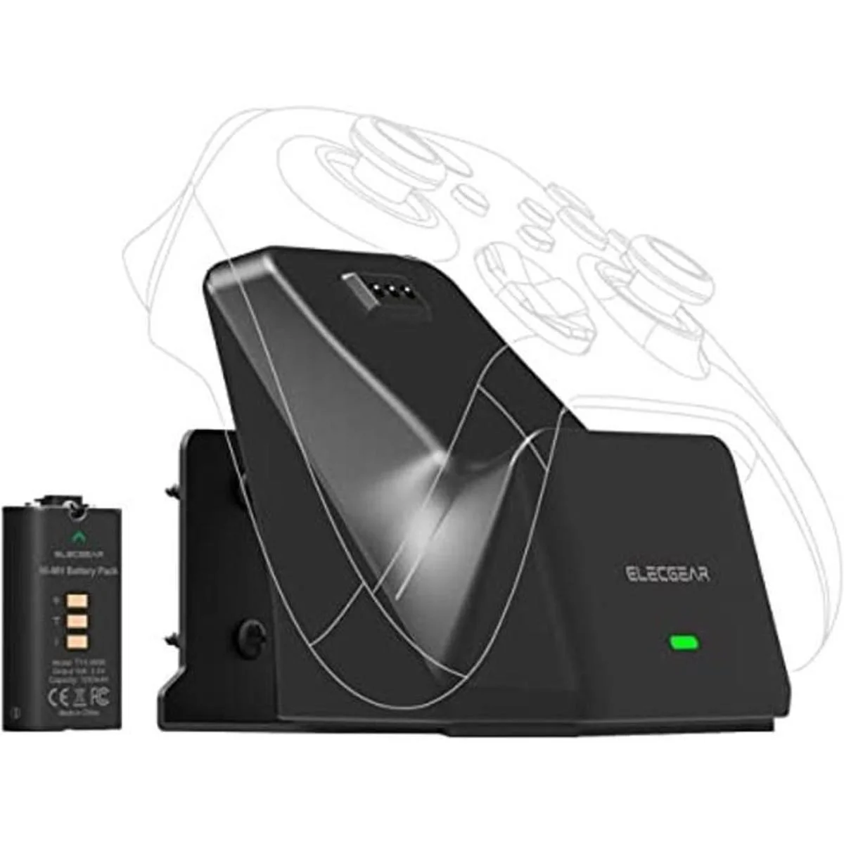 ElecGear Base de carga para Xbox Solo con batería_1
