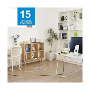 DEWENWILS Regleta de alimentación de metal protector de_4