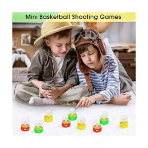 MIKIMIQI Juego de 36 mini baloncesto de tiro regalos de_4
