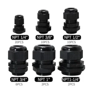 MAKERELE Cable Grip Kit de prensaestopas para caja_2