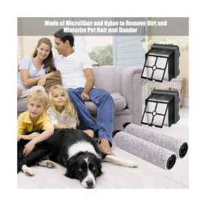 LesinaVac Rodillo de cepillo de repuesto y filtro de_7