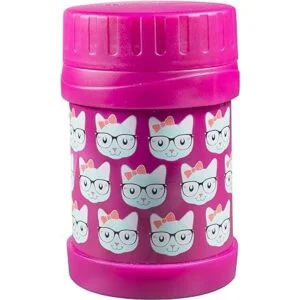 Bentology Juego de lonchera para niños gatito con bolsa_7