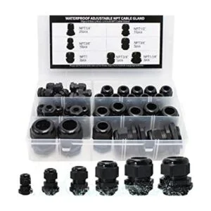 MAKERELE Cable Grip Kit de prensaestopas para caja_1