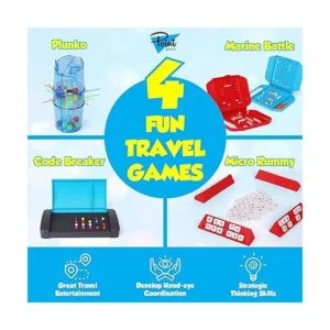 Point Games Juego de 4 divertidos juegos de viaje_2