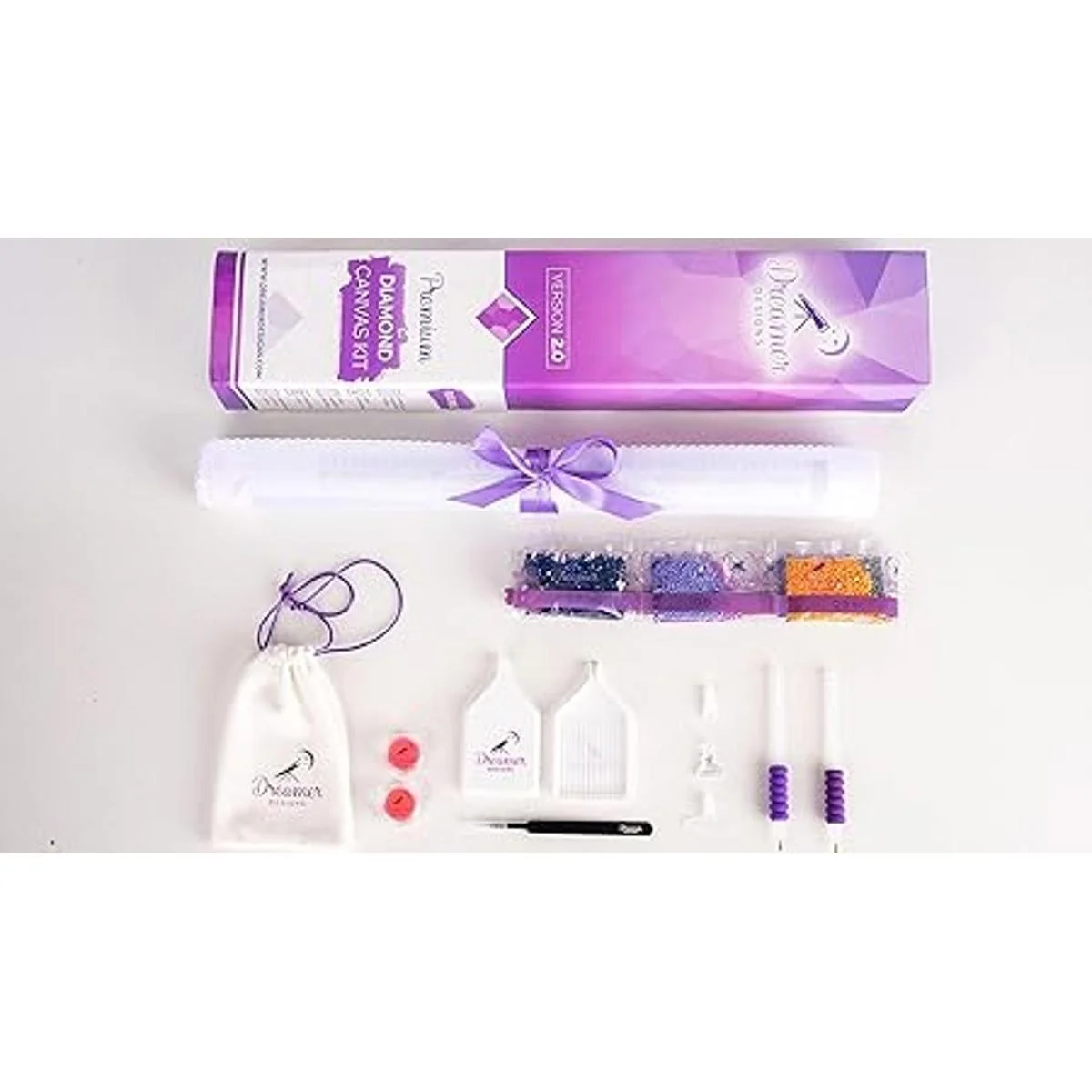 Dreamer Designs Kit de pintura de diamante 5D 11.8 x_4