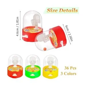 MIKIMIQI Juego de 36 mini baloncesto de tiro regalos de_2