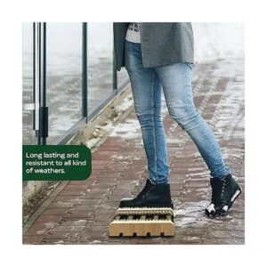 SCRUBIT Cepillo raspador de botas tapete plano para_4