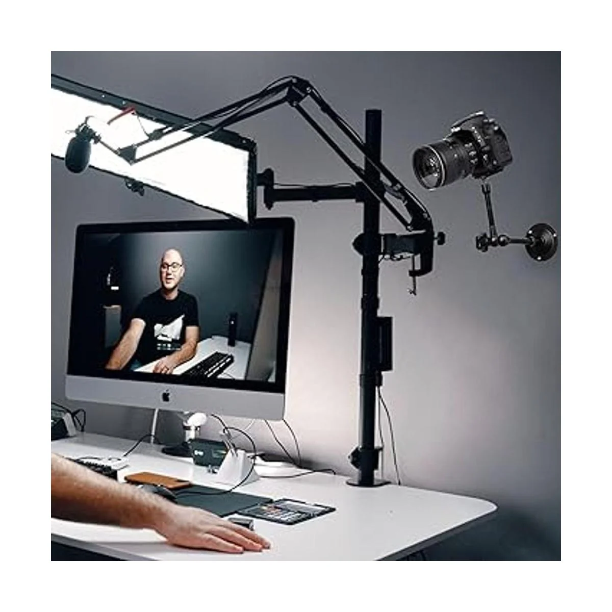 UYODM Paquete de 2 soportes articulados para montaje en_7